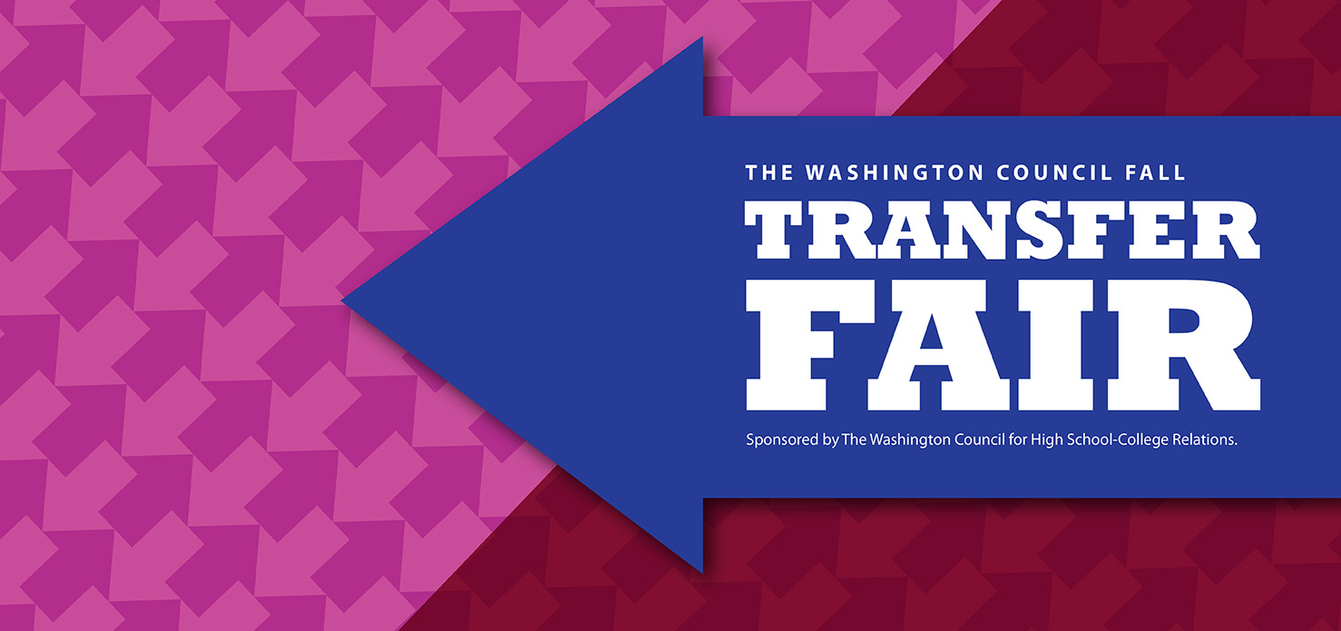 the washington state council fall transfer fair, sponsored by the washington council for high school-college relations