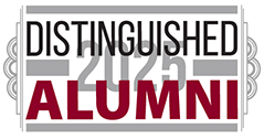 distinguished alumni 2025 logo