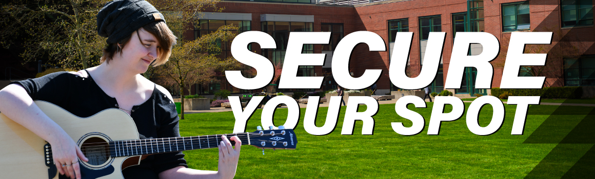 Secure your spot