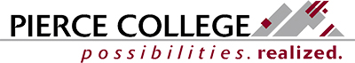 pierce college long logo